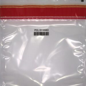 9 x 12 Clear Tamper Evident Bag (500 bags / Case)
