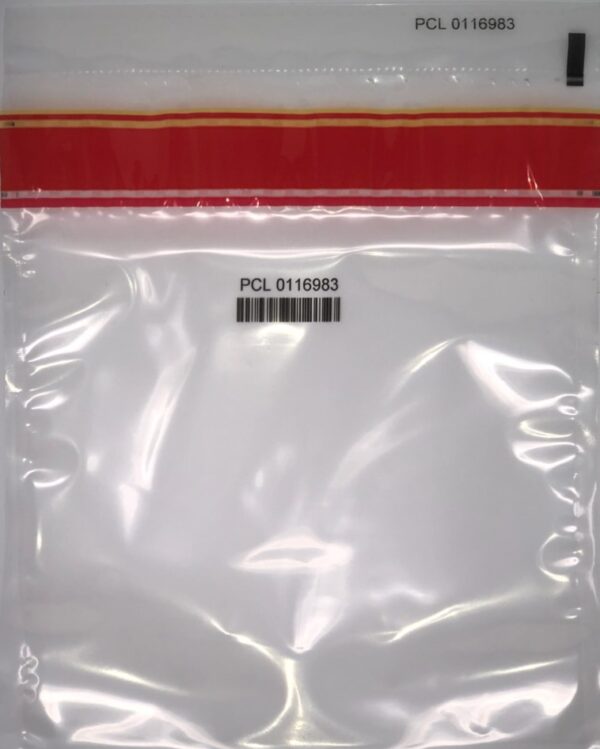 9 x 12 Clear Tamper Evident Bag (500 bags / Case)