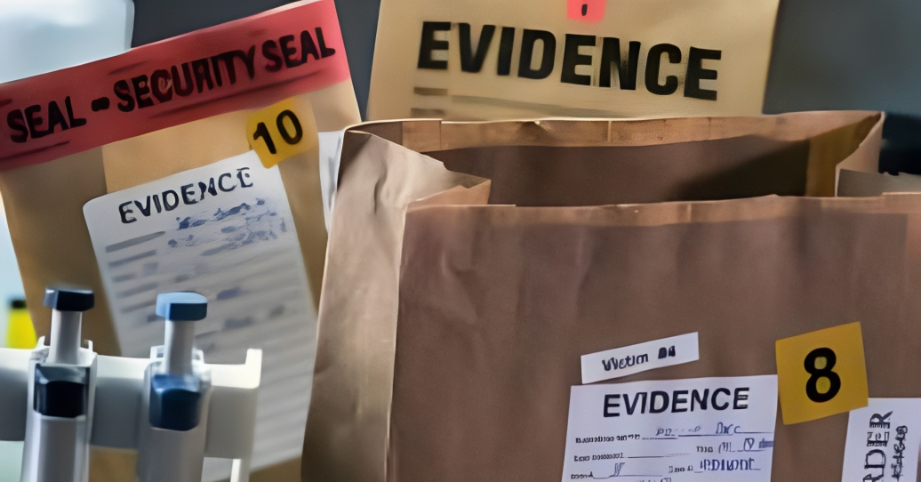 Why Evidence is placed in Brown Paper Bags Instead of Plastic