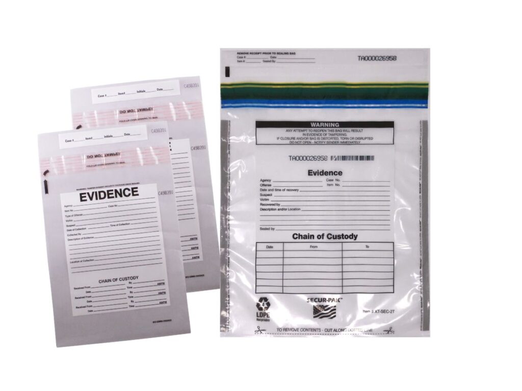 A Comprehensive Guide to Plastic Evidence Bags in Law Enforcement