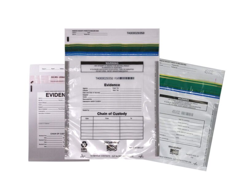 What Are Tamper-Proof Evidence Bags : Benefits, & Key Features