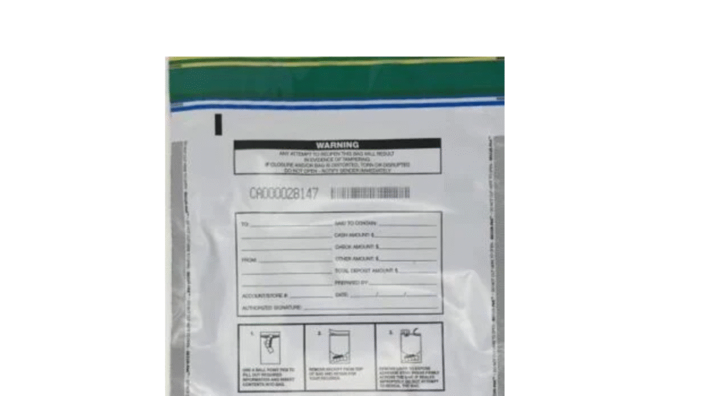 Everything You Need to Know About Tamper-Evident Bank Bags