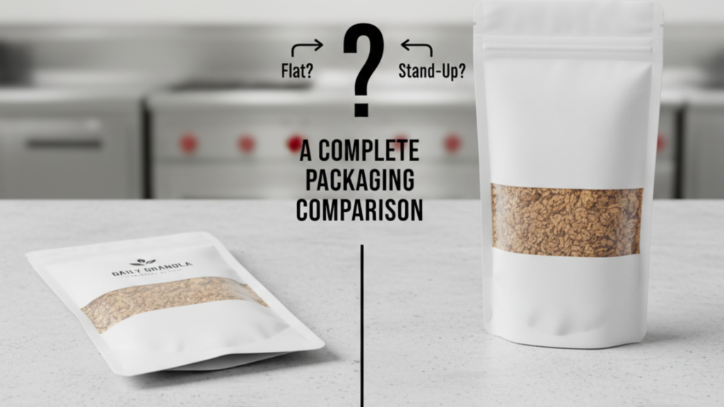 Flat Pouch or Stand-Up Pouch A Complete Packaging Comparison